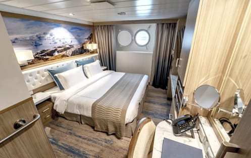 AE Expeditions, Greg Mortimer, Aurora Stateroom Twin